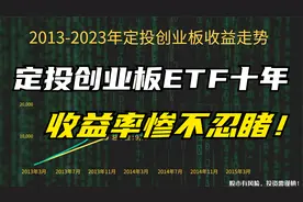 定投创业板指数基金十年，每月投入1000元，你们觉得亏还是赚？