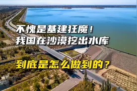 不愧是基建狂魔！我国在沙漠挖出水库，到底是怎么做到的？视频封面