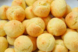 自制奶油小泡芙，一口一个好吃又解馋，个个空心，女生的最爱！