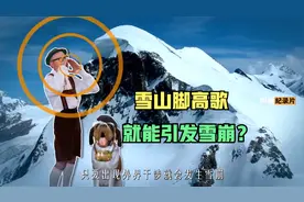 在雪山脚下大声高歌是否能引发雪崩？
