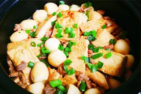 1块豆腐，一盘鹌鹑蛋，简单一做，比大鱼大肉还香，上桌就扫光