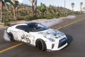 地平线5：买了一辆GTR，没调教提速好慢视频封面