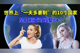 世界上存在“一夫多妻制”的10个国家，尼日利亚可以娶84个？视频封面