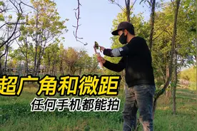 哪怕手机只有一个摄像头，学会这招，都能拍超广角和微距视频封面