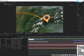 【AE教程】如何做一个地图路径坐标教程视频封面