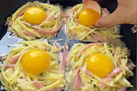 家里有土豆就能学会的菜，做法简单孩子爱吃，下班晚的学起来吧