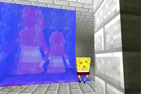 盖瑞模组：海绵宝宝生活在井底，怪兽来了怎么办呢？