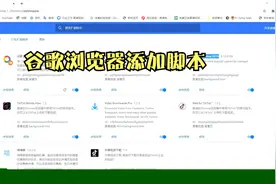 谷歌浏览器添加脚本