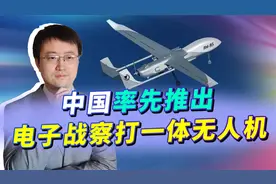 中国研制飞鸿95电子战无人机，分布式电磁压制够厉害，领先美一步视频封面