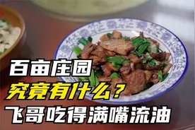 飞哥带你游百亩庄园，究竟是什么，让飞哥吃得满嘴流油？