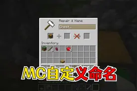 我的世界：学会自定义命名物品，轻松管理仓库存储！