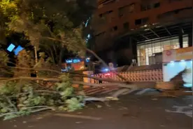 北京局部阵风9级，中央气象台：切勿在户外停留视频封面