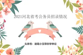 2021河北省公务员考试职位表岗位招录情况！招录人数？学历要求？视频封面