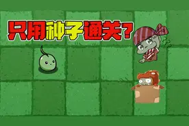 植物大战僵尸：挑战只用一种植物通关！小鬼头能做到吗？视频封面