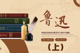 中国当代知名作家鲁迅生平介绍PPT分享（上）视频封面