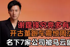 谢霆锋到底多有钱？开古董跑车看呆周杰伦，名下控制6家公司视频封面
