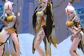 MMD 原神凝光 长挑身材视频封面