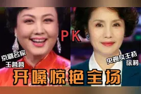 央视主持人徐莉唱京剧，开嗓惊艳不输名家王蓉蓉，这才艺不服不行视频封面