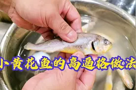 不足10元的小黄花鱼，怎么做出高逼格海鲜家常菜，看大厨如何制作视频封面