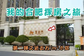 合肥政务单价近五万土豪小区，华润凯旋门小区评测#房产大真探#视频封面