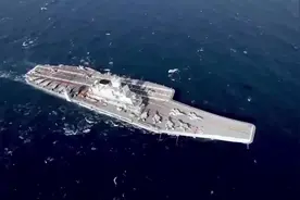 印度海军航母试射防空导弹，这个发射位置你肯定想不到视频封面