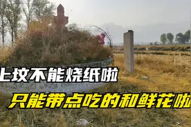 山西严禁传统上坟烧纸，那现在祭奠先人用啥代替呢？视频封面