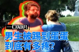 男生被踢到蛋蛋，到底有多疼？视频封面