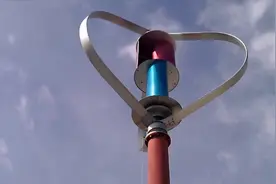 “嵌套式”家用风力发电机，最大功率3KW，立在房顶可免费用电！视频封面