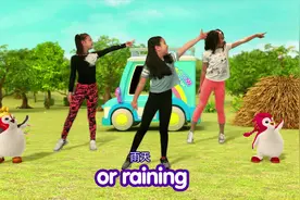 巴塔木 少儿英语 儿歌舞蹈Weather Song天气歌 跟跳视频封面