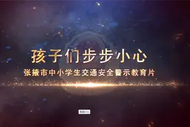孩子们！步步小心！—张掖市中小学生交通安全警示教育片视频封面