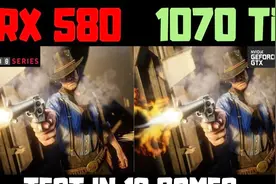 RX 580（8G 2304SP）vs GTX 1070Ti   显卡性能对比（R5 2600）视频封面
