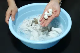 洗衣服时放一粒，不管衣服多脏，搓一搓立马干净如新，省时省力视频封面