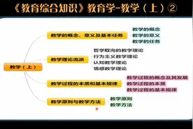 《教育综合知识》教育学-教学（上）②