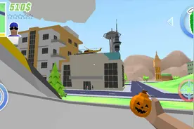 [琅琅]沙盒趣味模拟器 想用手雷炸飞机，无奈力气太小了视频封面