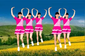 草原情歌《广场舞》32步节奏明快动感，轻松锻炼益身心视频封面