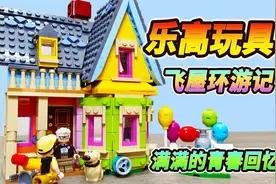 逛街偶遇老板在拼积木？还是乐高的飞屋环游记？满满的青春回忆视频封面