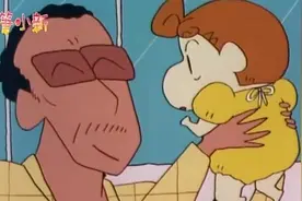蜡笔小新：美伢把小葵托付园长，小葵总是跑出去，园长很头疼视频封面