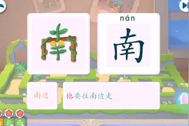 天天学汉字“南”