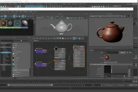 Maya教学：如何使用材质编辑器(Hypershade)？