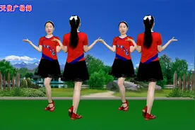 老歌金曲广场舞《九月九的酒》双人对跳版，简单易学，老少都喜欢视频封面