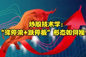 炒股技术学：“涨停浪+跌停板”形态如何操作？视频封面