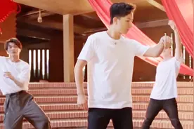 韩庚跳《野狼disco》，举手抬足间风度翩翩，魔性国风手势舞视频封面