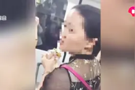 无知！女子地铁上吃东西态度嚣张：有明文规定不能吃东西吗？视频封面