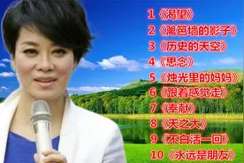 毛阿敏【老歌精选10首】《渴望》《篱笆墙的影子》《历史的天空》视频封面