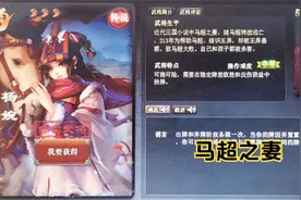 三国杀：武将介绍-马超之妻-杨婉视频封面