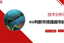 技术指标入门学习，RSI指标判断强弱市的方法视频封面