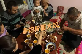 晋北农村特色美食，粉面素馅大饺，做法简单又好吃