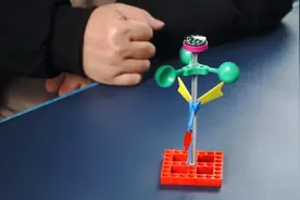 小玩童科技小制作 小学生物理实验 科普实验 力学 风力风向视频封面