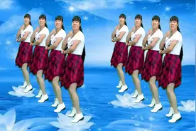 抖音火山火了很久的歌《渡我不渡她》终于出广场舞了，动感好看