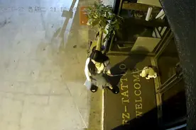 女子遛狗在他人店铺门前排便后径直离开 店长：走的很潇洒视频封面